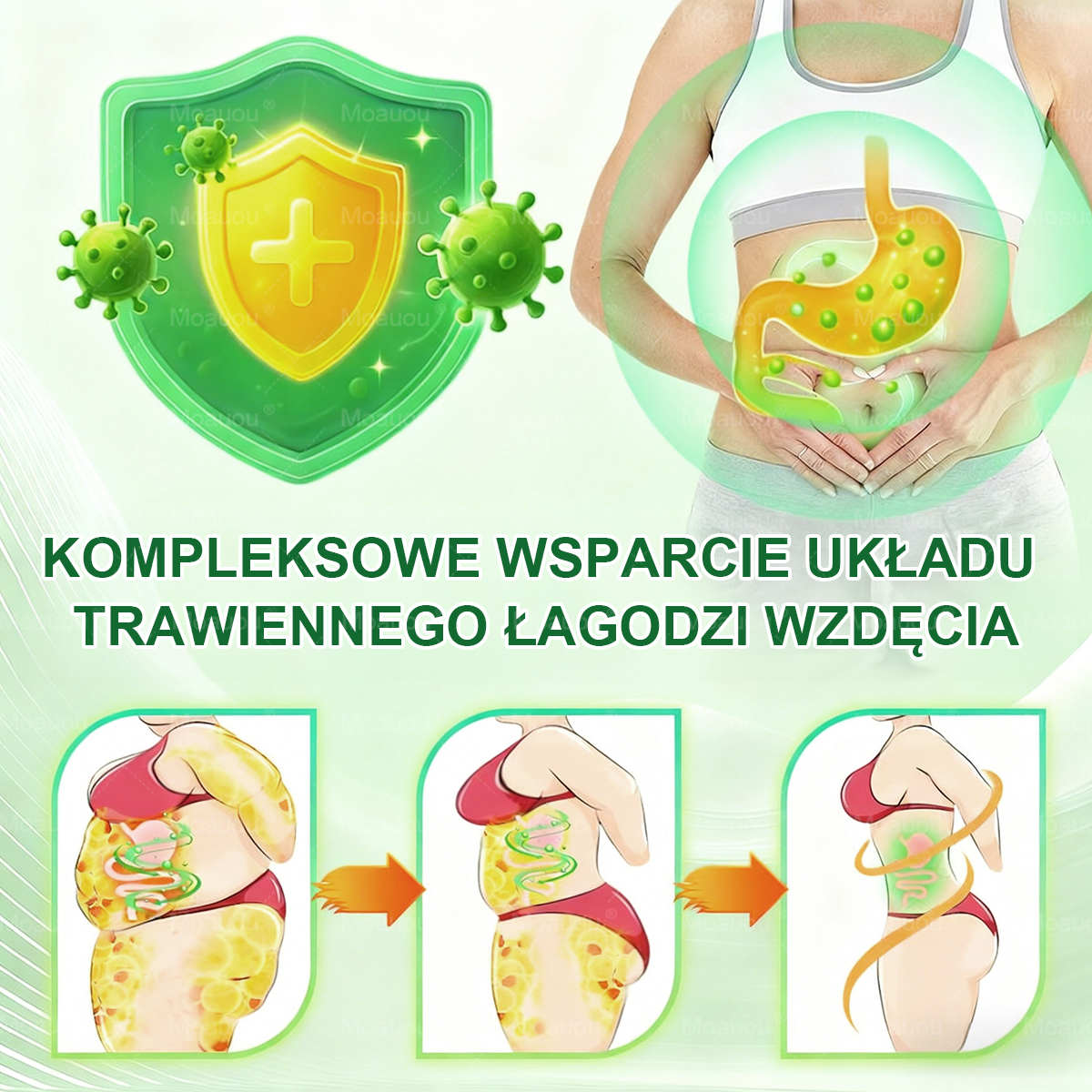 Moauou® Moringa × Berberyna × AMPK 10-w-1 Wsparcie metaboliczne, plaster z nanotechnologią mikroigłową  (Wystarczy raz dziennie, widoczne efekty w 7 dni) ✅ Na otyłość, wiotką skórę, cukrzycę, bezdech senny, problemy ze stawami i wiele innych 🔥