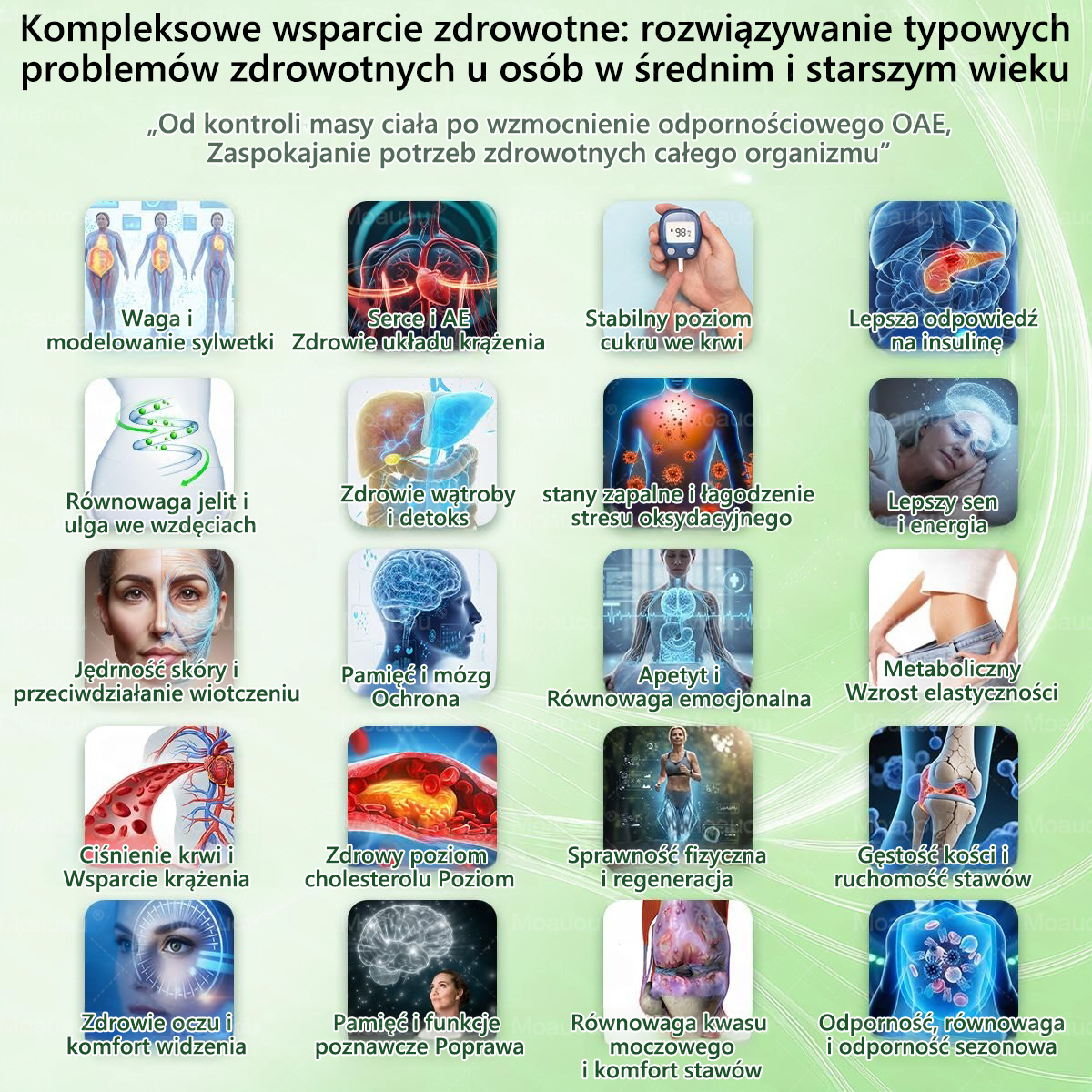 Moauou® Moringa × Berberyna × AMPK 10-w-1 Wsparcie metaboliczne, plaster z nanotechnologią mikroigłową  (Wystarczy raz dziennie, widoczne efekty w 7 dni) ✅ Na otyłość, wiotką skórę, cukrzycę, bezdech senny, problemy ze stawami i wiele innych 🔥